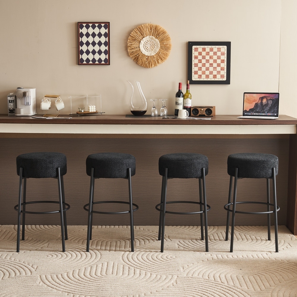 Round Counter Bar Stools 30\