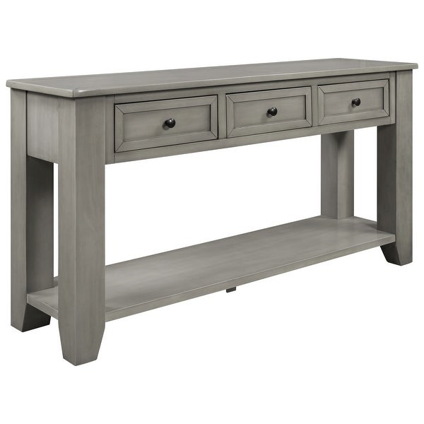 Console Table with 3 Drawers and 1 Shelf