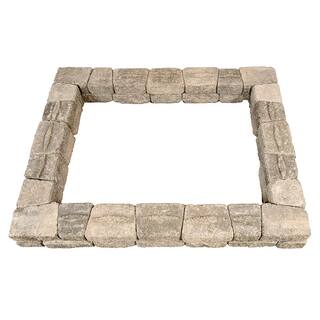 Mutual Materials StackStone 69 in. x 52 in. x 12 in. Cascade Blend Concrete Raised Garden Bed MS6952RRG191