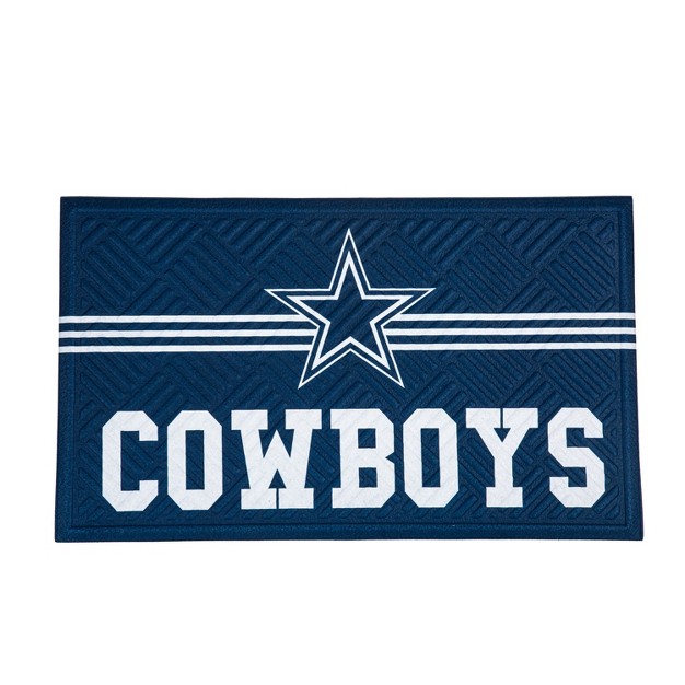 Embossed Mat Cross Hatch Dallas Cowboys