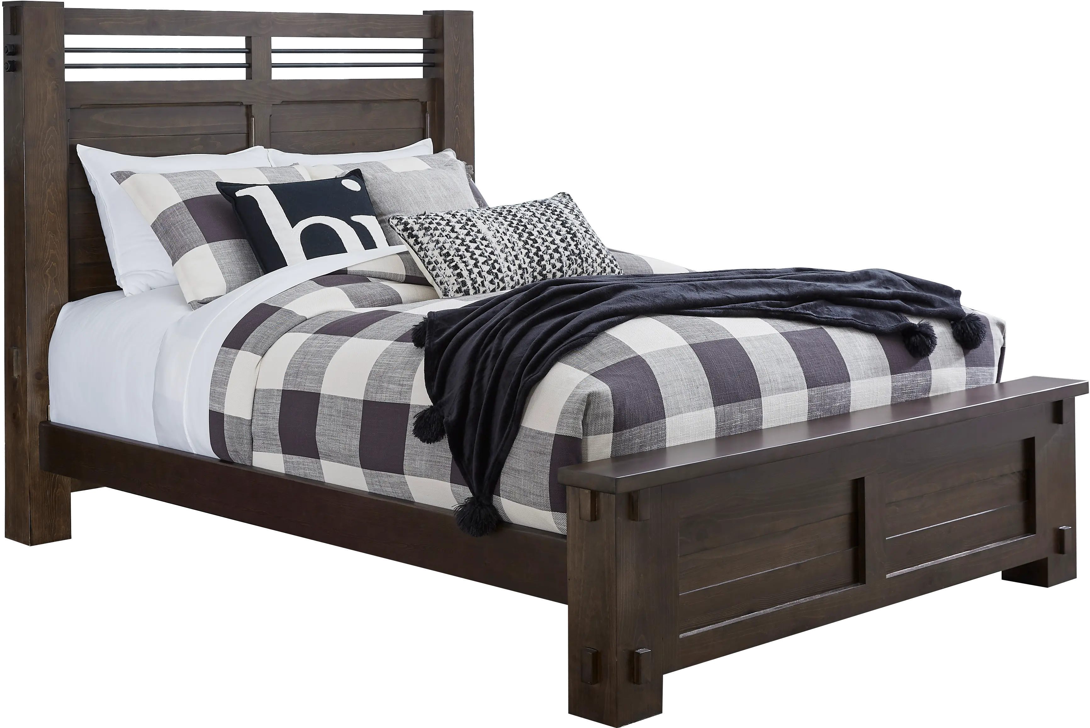 Thackery Dark Brown 4 Piece Queen Bedroom Set