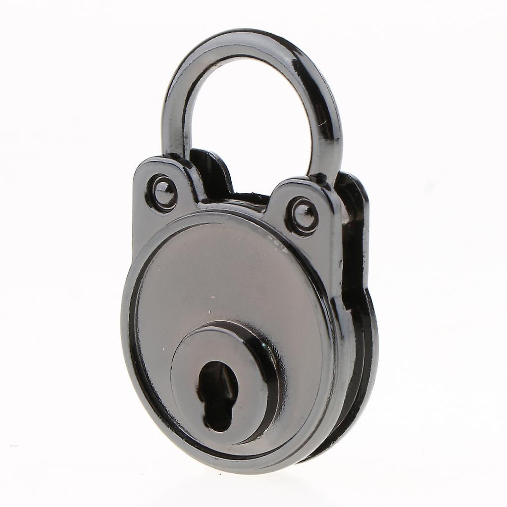 2x Cat Shaped Padlock With Key For Jewelry Storage Box