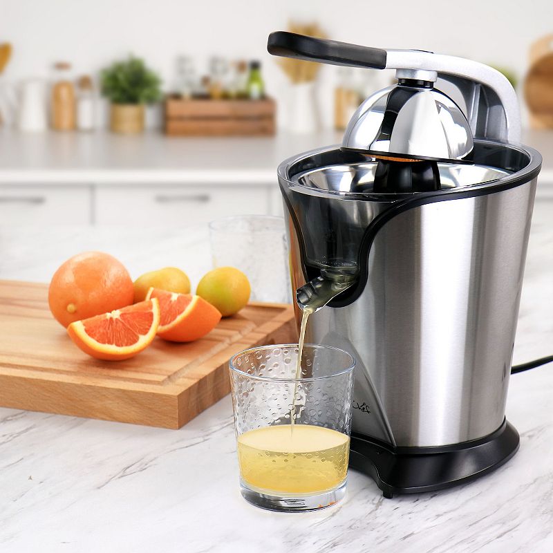 MegaChef Stainless Steel Electric Citrus Juicer