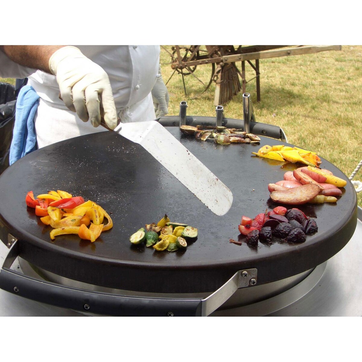 Evo Professional Tabletop Flattop Propane Gas Grill