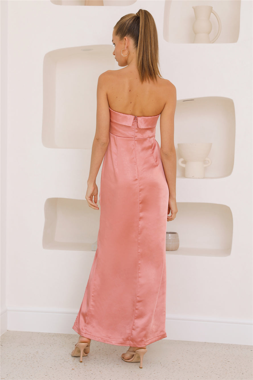 Riding With You Maxi Dress Coral