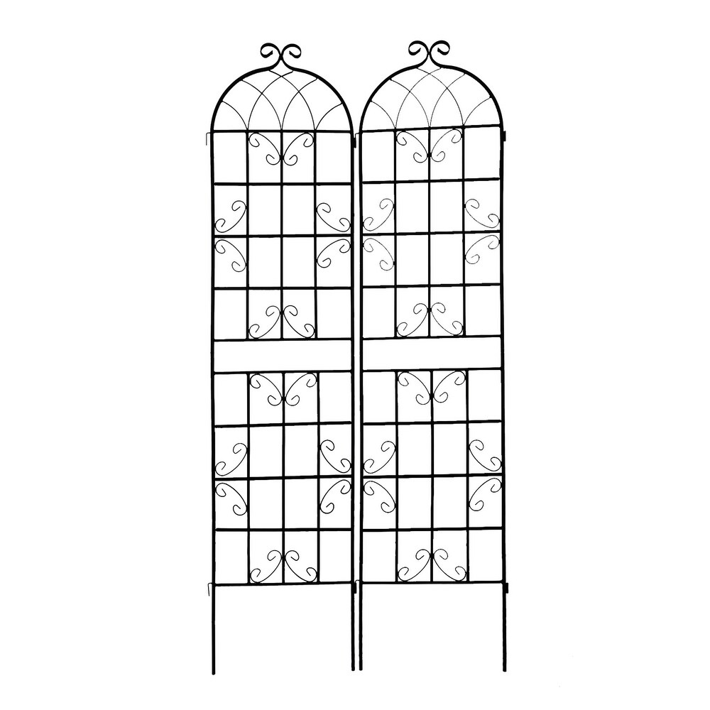 4 Pack Metal Garden Trellis 86.7\