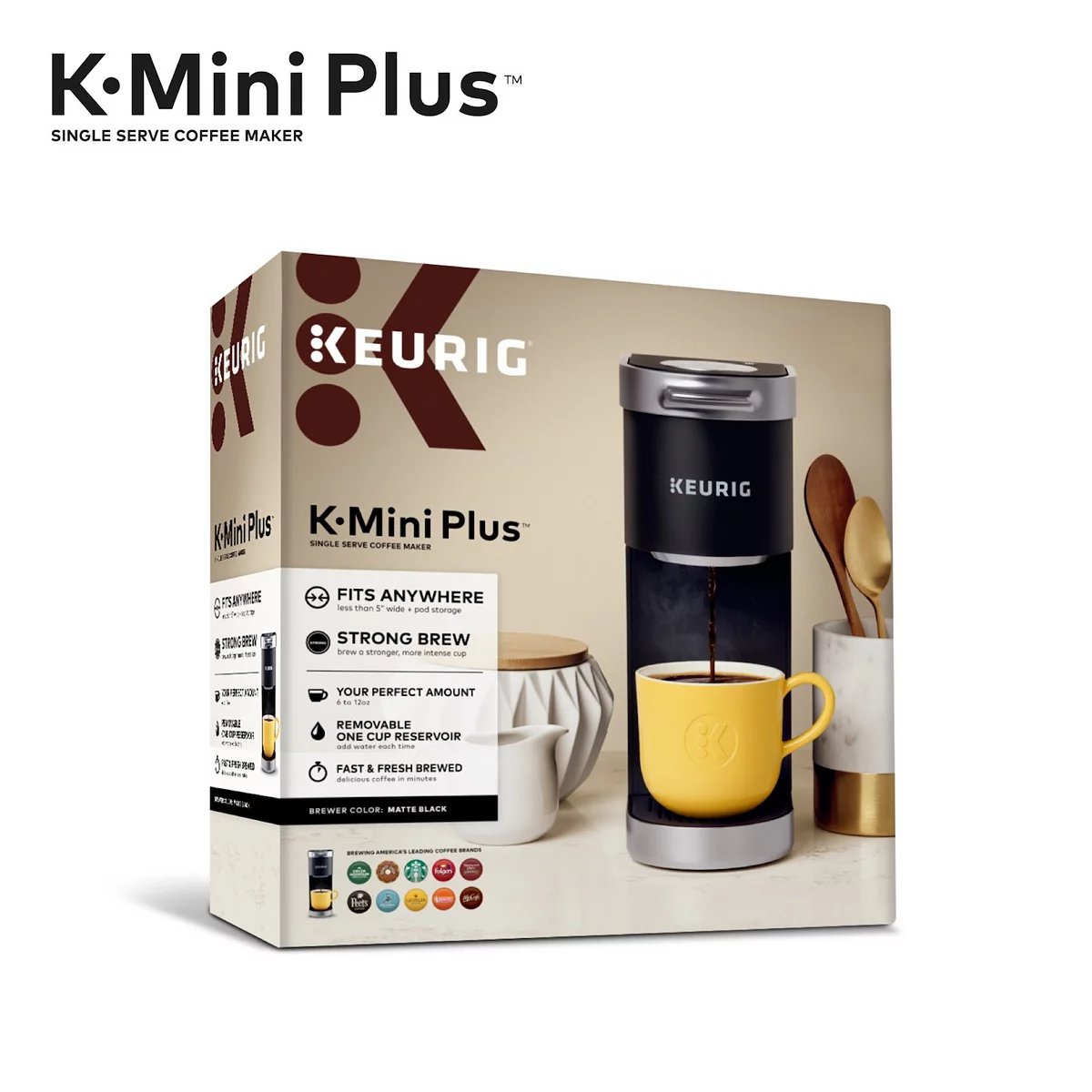 Keurig K-Mini Plus Single-Serve K-Cup Pod Coffee Maker