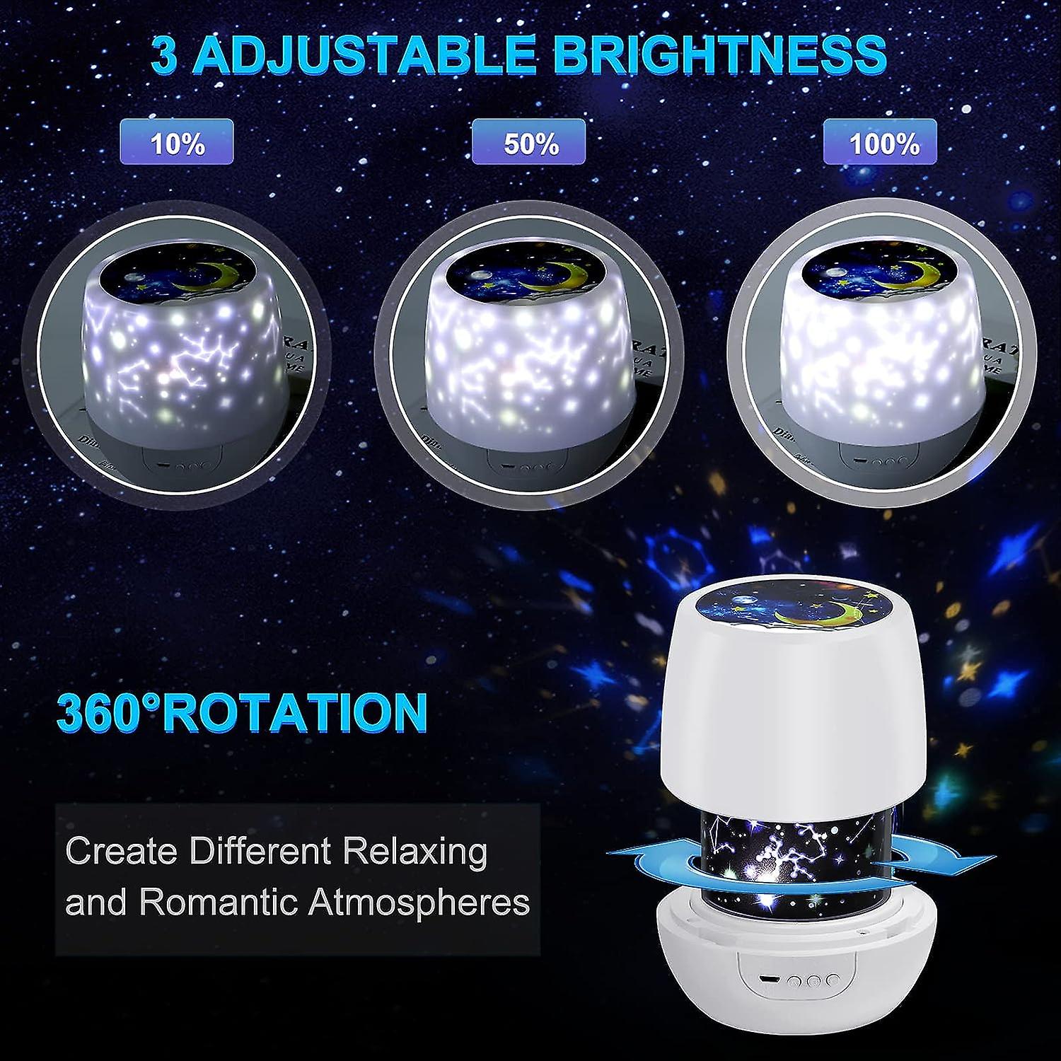 Night Lights For Kids， Multifunctional Star Projector Lamp Night Light For Boys And Girls Birthday Gifts， Christmas， And Other Parties Decoration， Bes