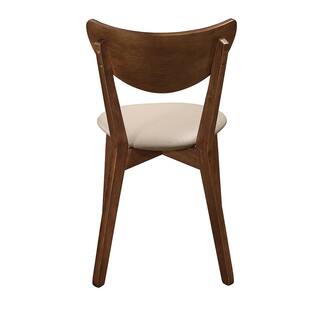 Coaster Kersey Collection ChestnutCappuccino Wooden Dining Chair (Set of 2) 103062