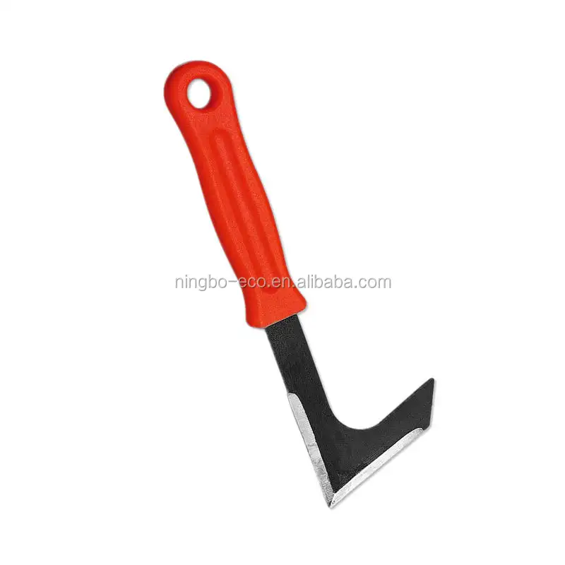 Garden Cropper Hand Tool Grass Weeder Weed Cutter Hay Knife with Plastic Handle