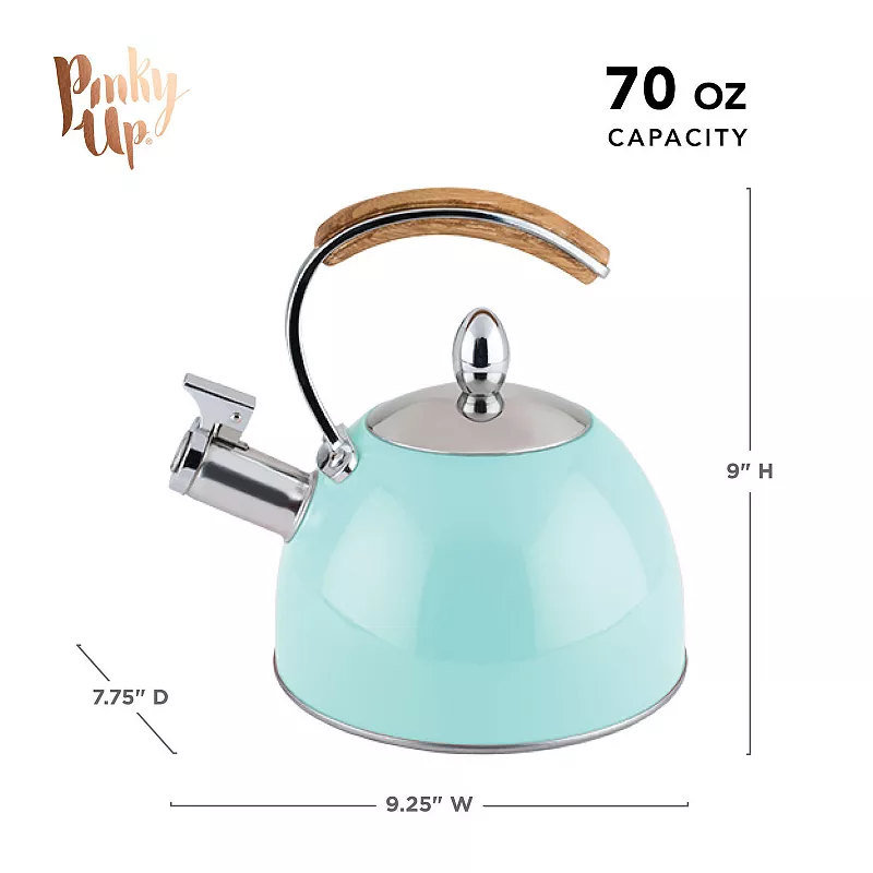 Presley Tea Kettle in Rose Gold by Pinky Up