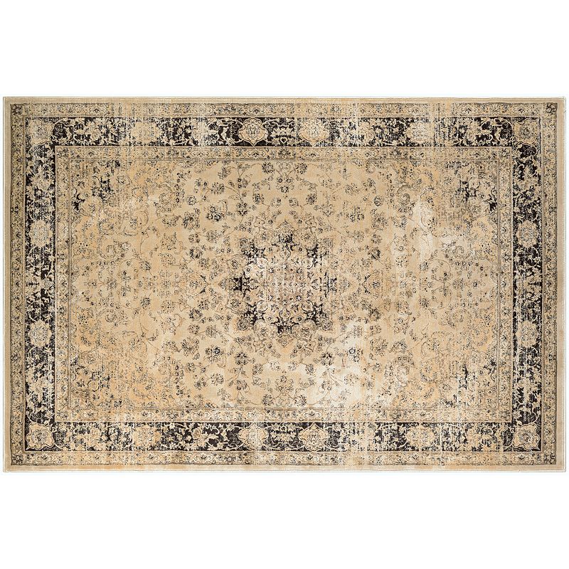 Couristan Zahara Persian Vase Framed Floral Rug