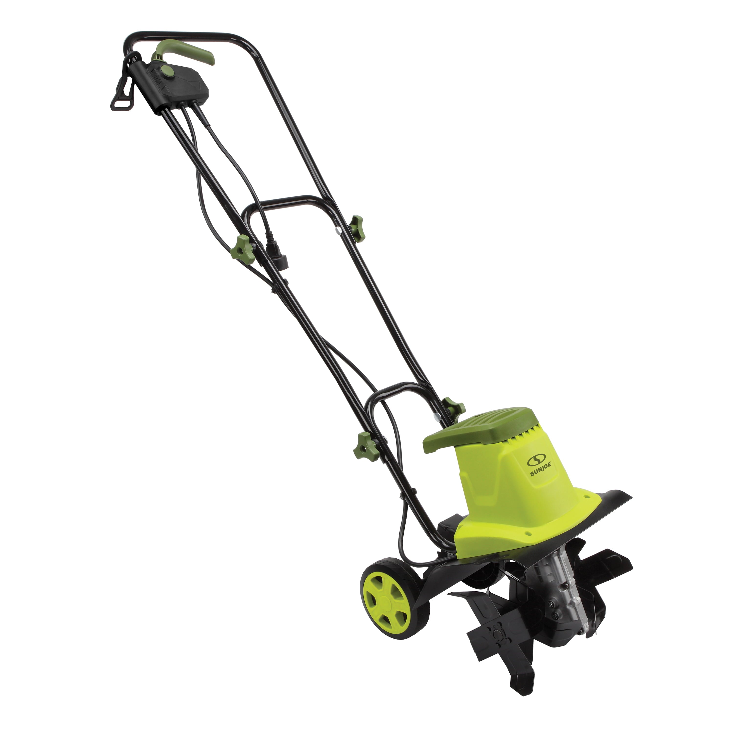 Sun Joe Electric 12-inch Garden Tiller + Cultivator, 8-Amp, 3-Position