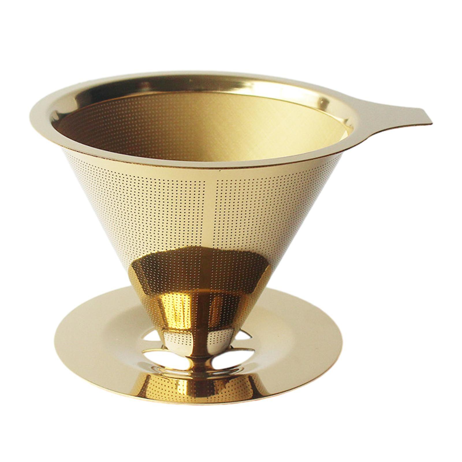 Stainless Steel Coffee Filter Pour Over Coffee For Restaurant Travel Camping L