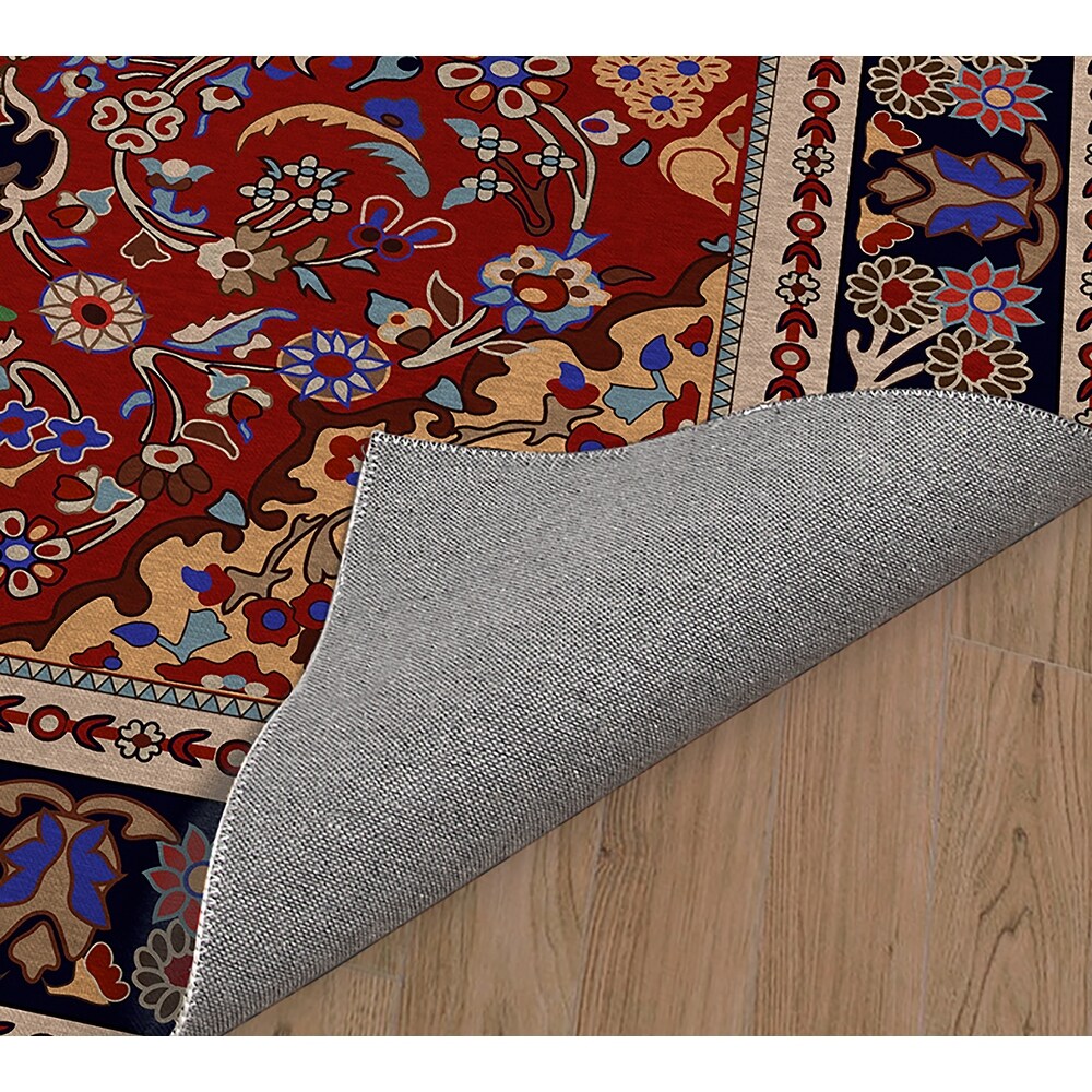 KASHAN RED Kitchen Mat By Kavka Designs