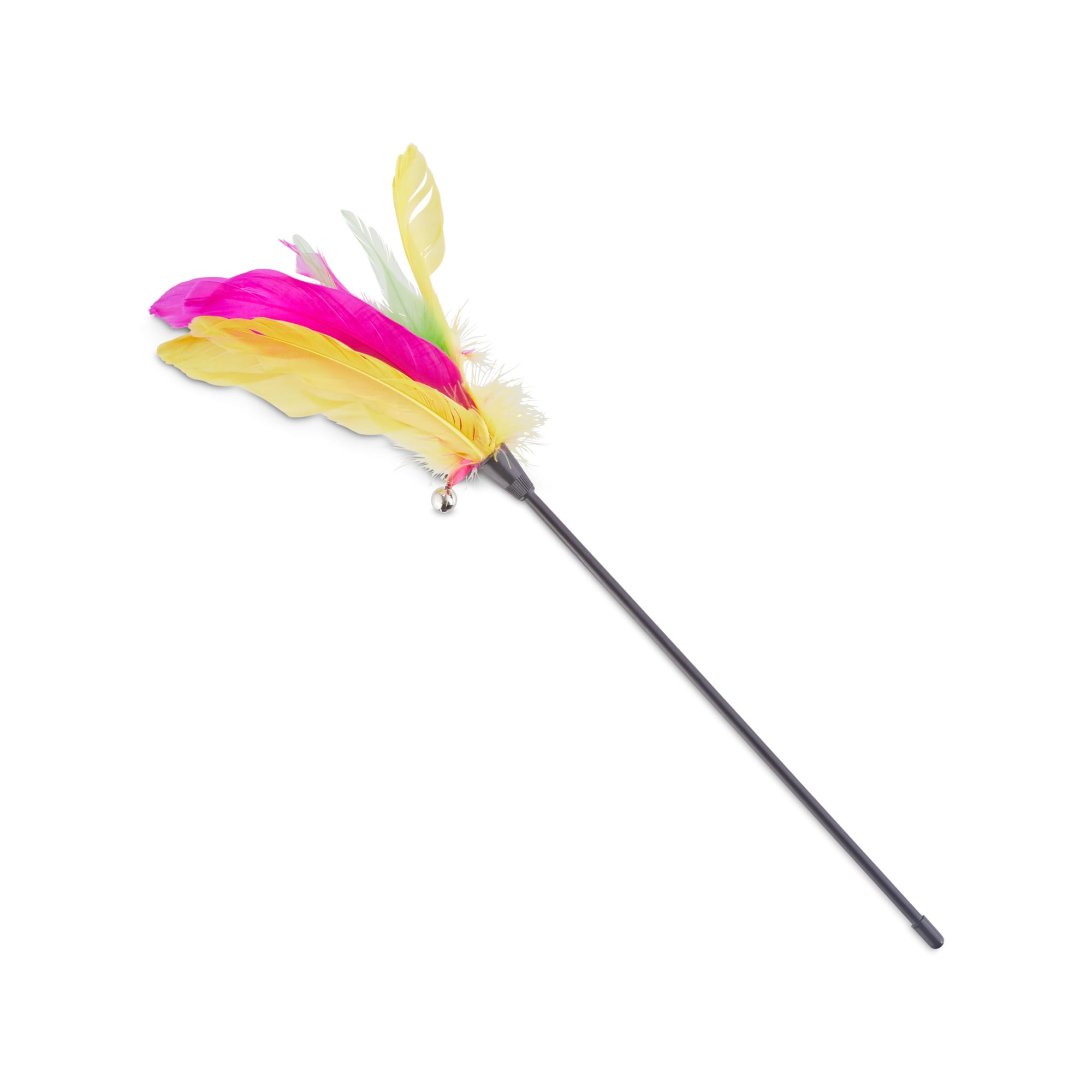 LEAPS  BOUNDS Thrill amp; Chase Feathered Wand Cat Toy