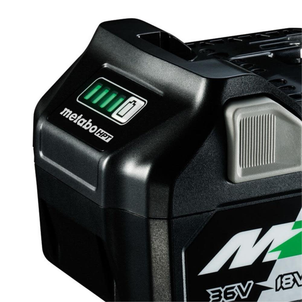 36V and 18V MultiVolt™ Battery (36V 2.5Ah and 18V 5.0Ah) ;