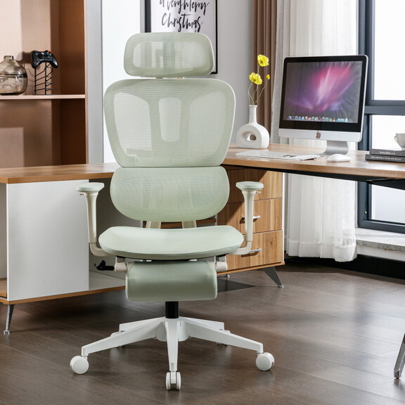 Ergonomic Mesh Office Chair with 4D Adjustable Arm...