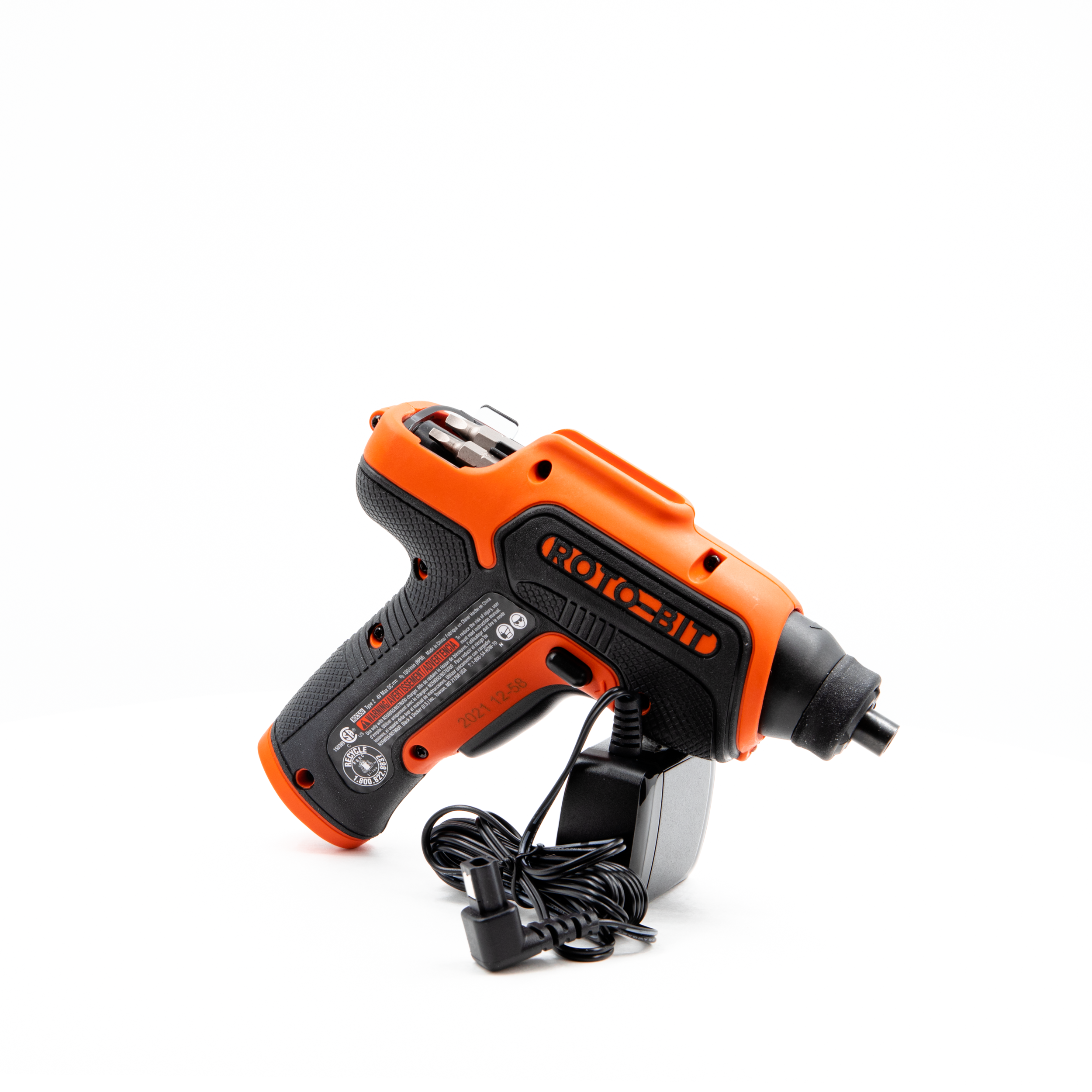 4V Max* Cordless Screwdriver With Bit Storage