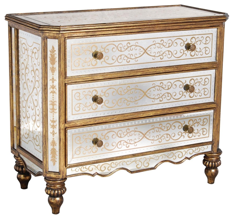 Chest of Drawers  Ambella Home Voranado   Traditional   Accent Chests And Cabinets   by EuroLuxHome  Houzz