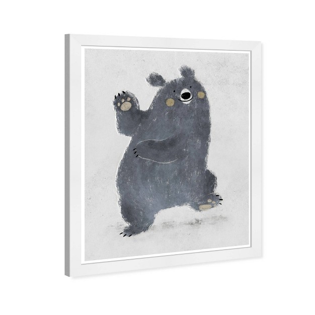 X 21 quot Stay Wild Bear Animals Framed Art Print Wynwood Studio