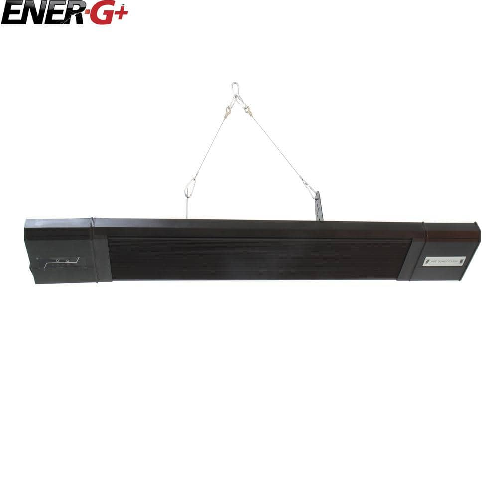 EnerG+ 1500-Watt Infrared Wall-Mounted Electric Outdoor Heater with Remote HEA-21899