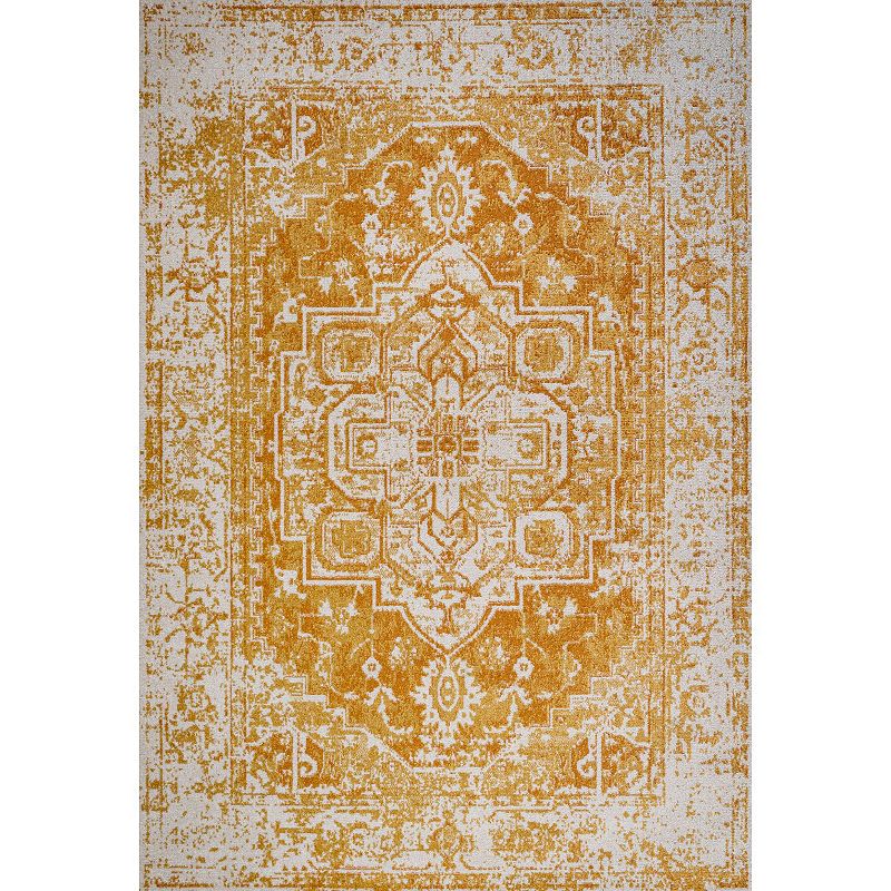 JONATHAN Y Audrey Bohemian Ornate Medallion Rug