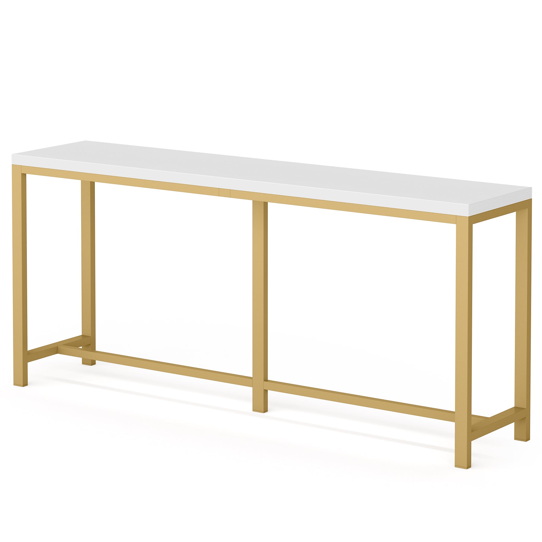 70.9 Inch Console Table, Skinny Long Entryway Table Sofa Table