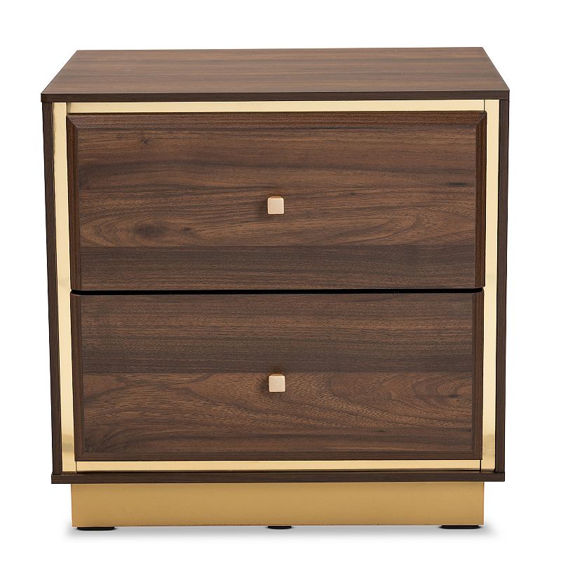 Baxton Studio Cormac Nightstand