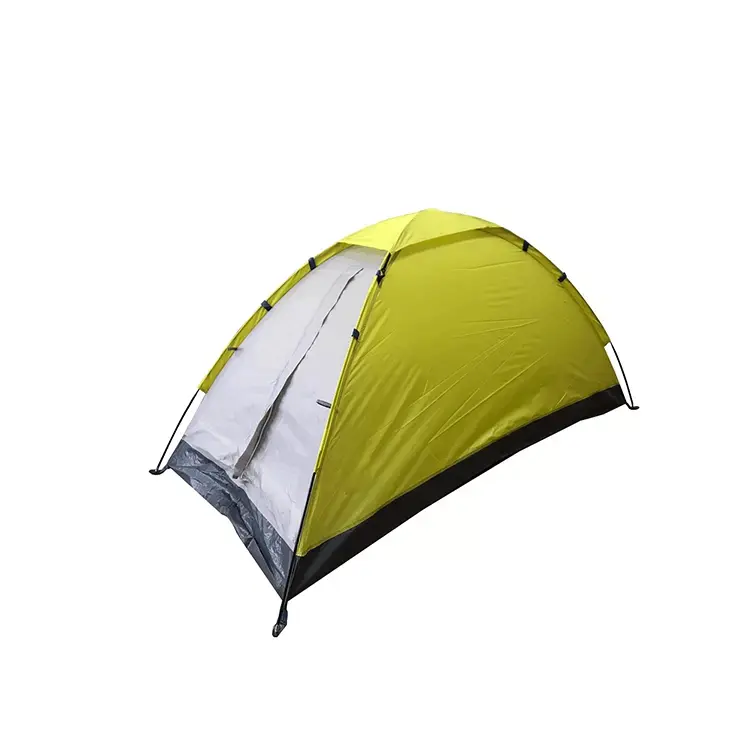 wholesale Foldable Beach waterproof single camping outdoor 1 person ultralight hiking tent