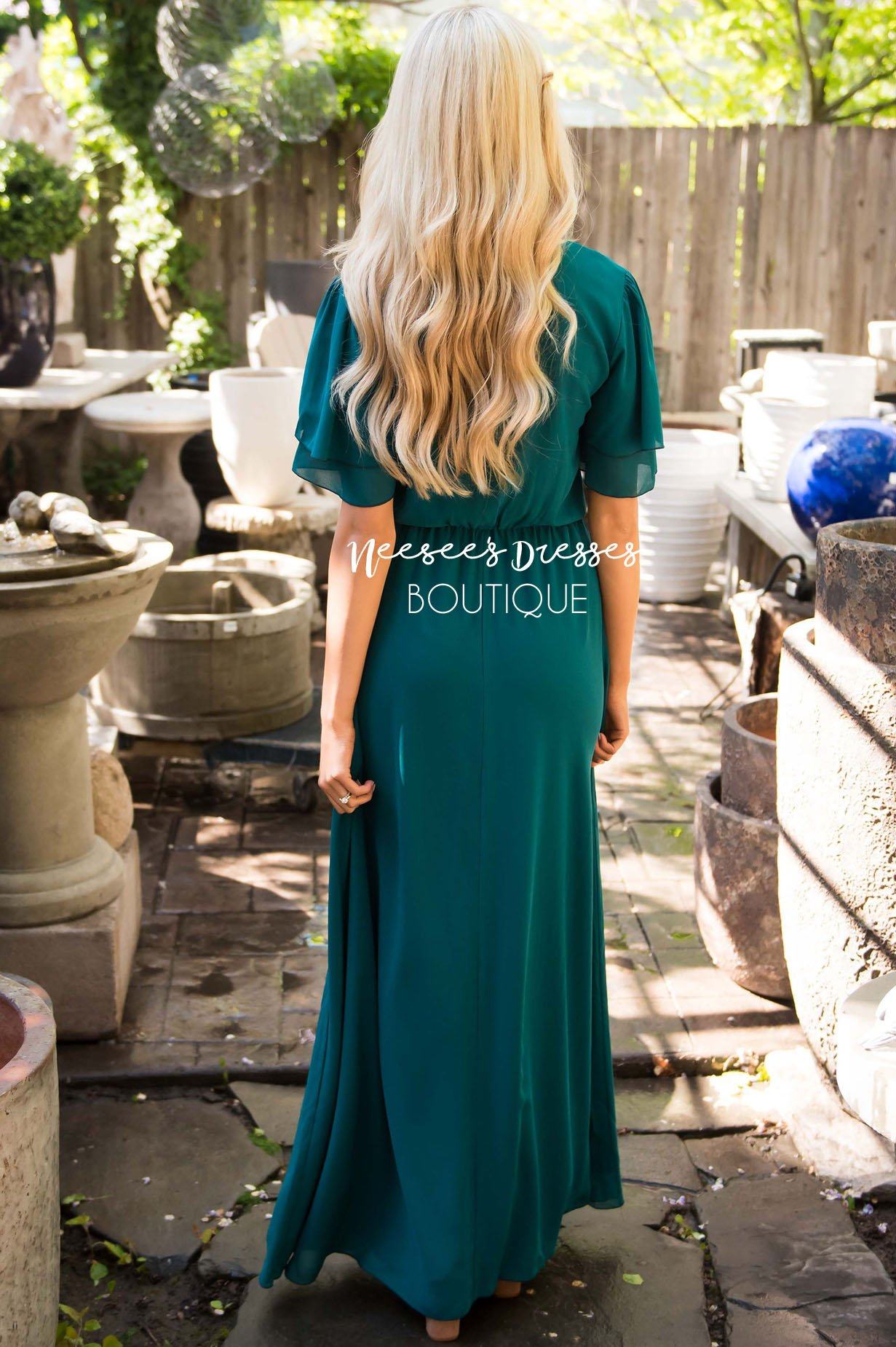 The Chloe Chiffon Maxi Dress