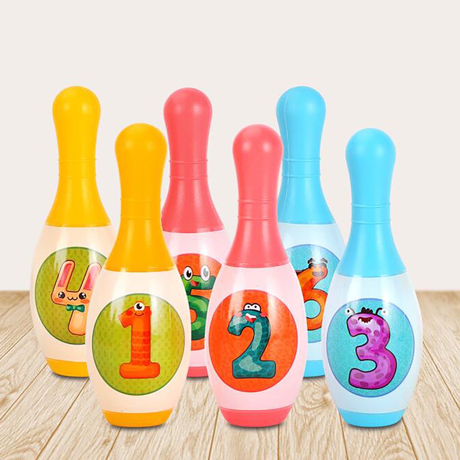 Tatum Girls Set Interactive Game Parent-Child 8-Piece Outdoor Indoor Outdoor Games For Boys Bowling Bowling Toys Sports And Ball Children’s And Education