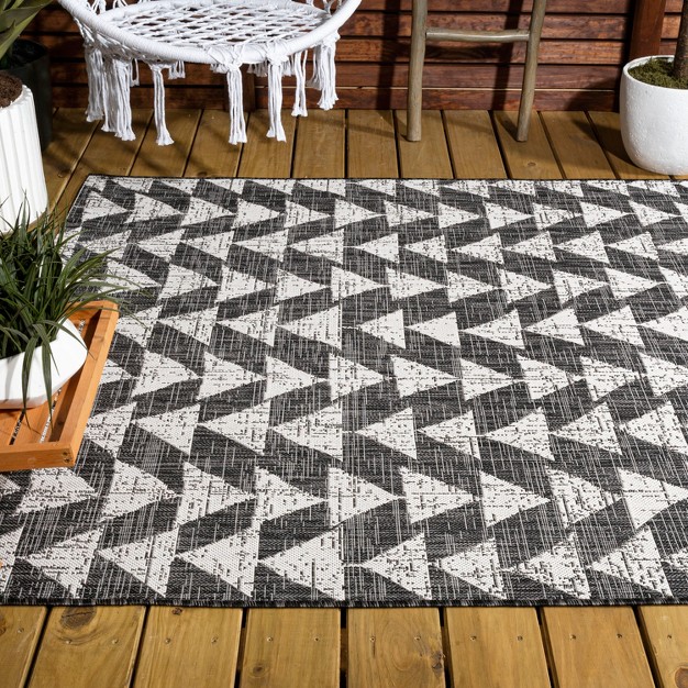 Andratx Modern Geometric Indoor outdoor Area Rug Jonathan Y