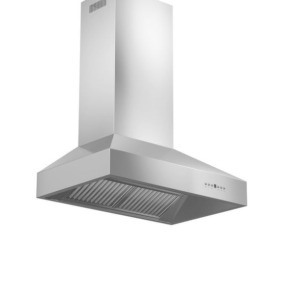 ZLINE Convertible Vent Wall Mount Range Hood-Outdoor Approved Stainless