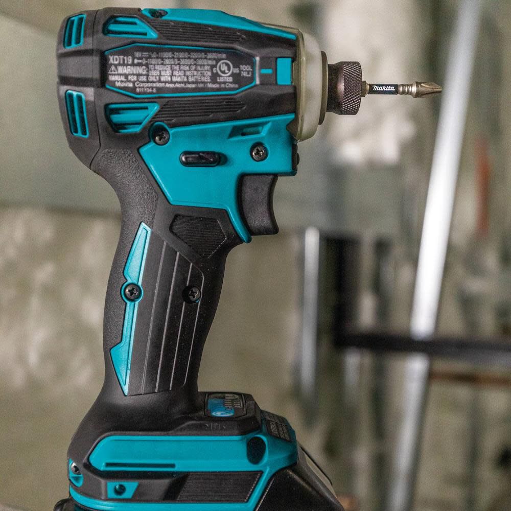 Makita 18V LXT Compact Impact Driver Kit XDT19R from Makita