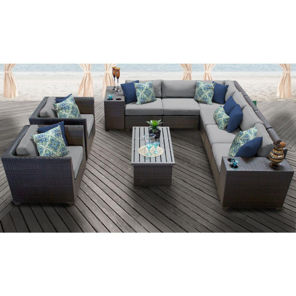 Haley Coffee Table   Tropical   Outdoor Lounge Sets   by BisonOffice  Houzz