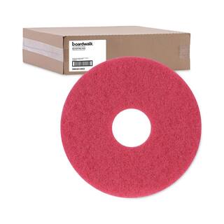 Premiere Pads 12 in. Dia Standard Buffing Red Floor Pad BWK4012RED