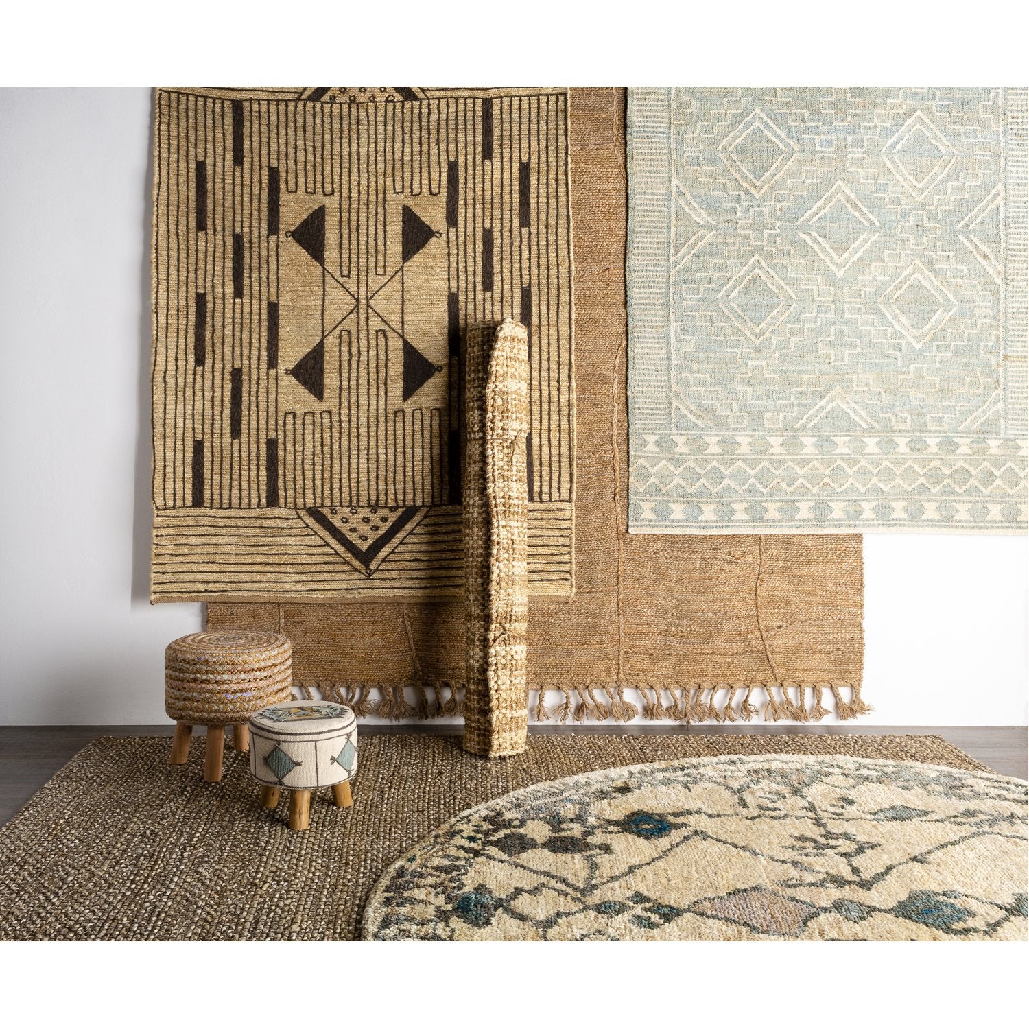 Jute Woven Hand Woven Rug