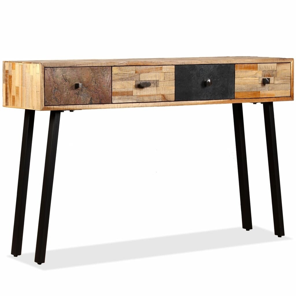 Console Table Solid Reclaimed Teak 47.2