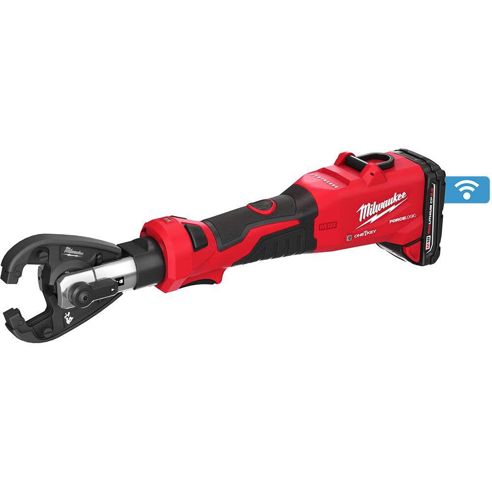 Milwaukee M18 FORCE LOGIC 6T Linear Utility Crimper Kit with Kearney Jaw 2978-22K from Milwaukee