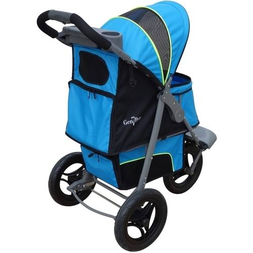 Gen7Pets Jogger Dog Stroller， Trailblazer Blue， 38