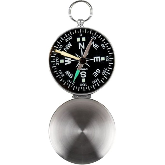 Coghlan x27 s Magnetic Pocket Compass With Metal Case Luminous Dial Pocket Size