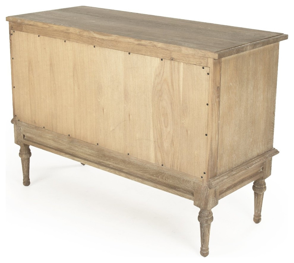 L  x27angley Chest  Limed Gray Oak   French Country   Accent Chests And Cabinets   by Nook  ampCottage  Houzz