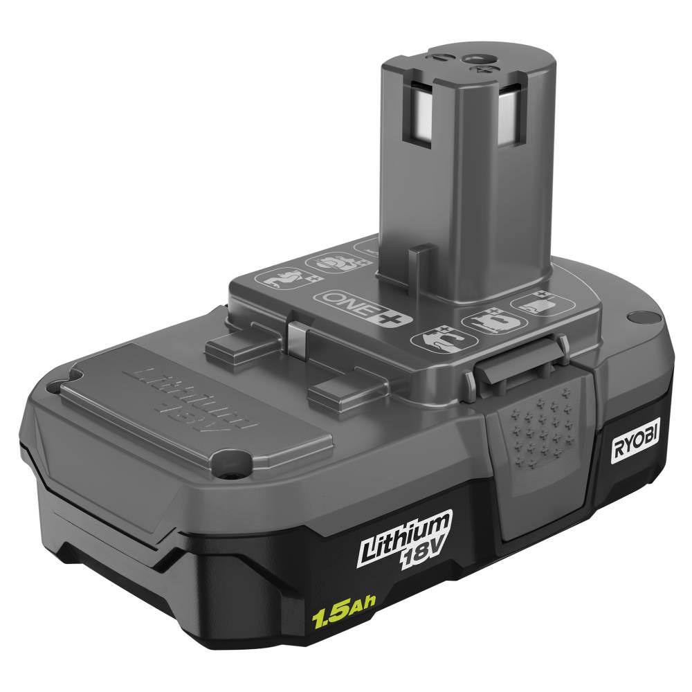 RYOBI ONE+ 18V Lithium-ion Cordless 3-Tool Combo Kit with (1) 4.0 Ah Battery (1) 1.5 Ah Battery Charger and Bag PCK101KN