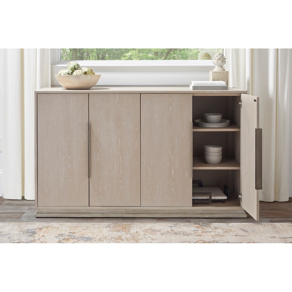 Mandy 60in. Server  Weathered Beige