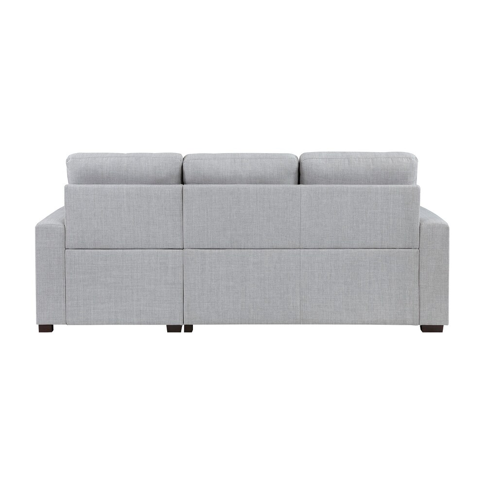 Miles 2 Piece Sectional Sofa Sleeper with Right Chaise