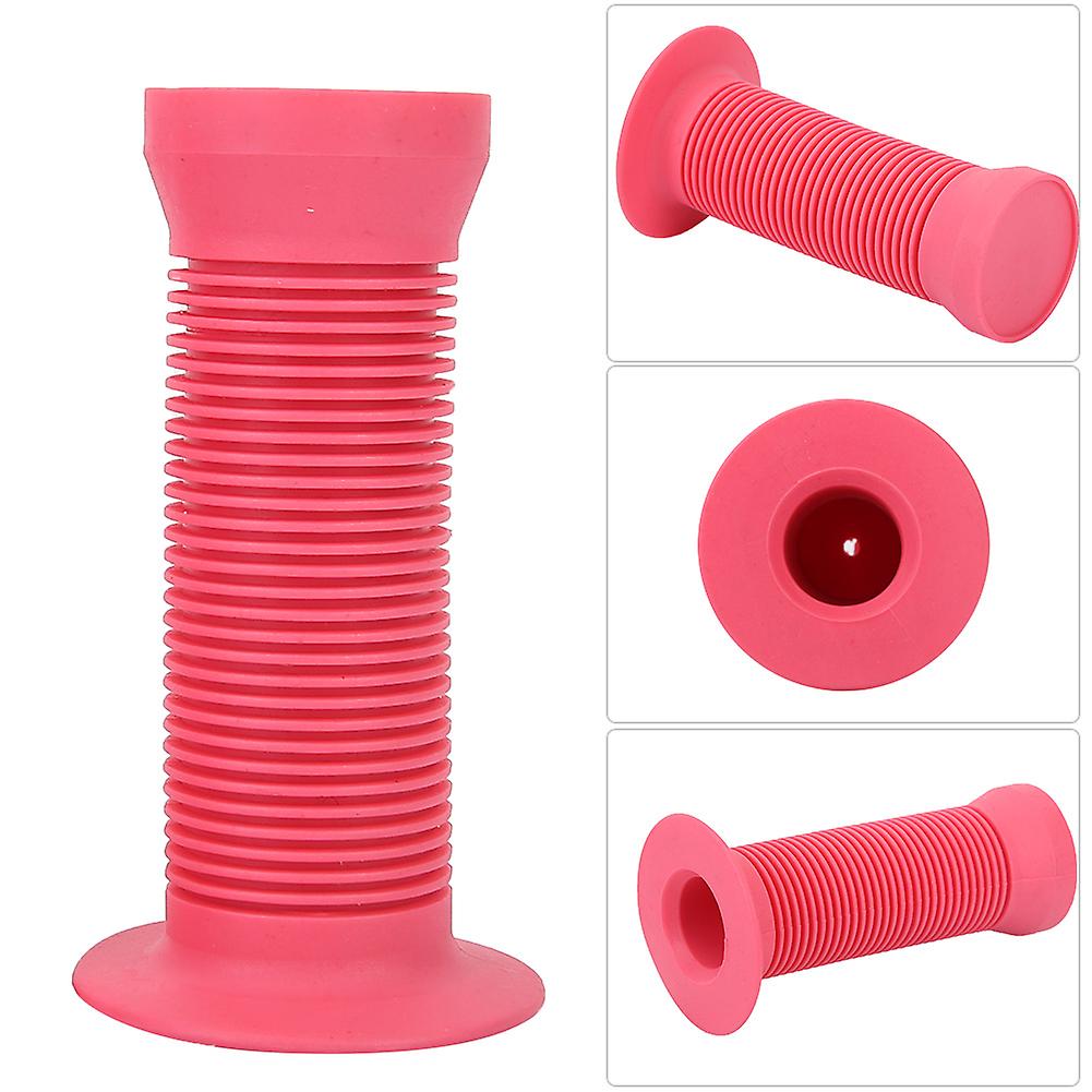 Children's Kids Bike Scooter Handle Bar Anti Slip Grips Bicycle Handlebar Grips(pink)