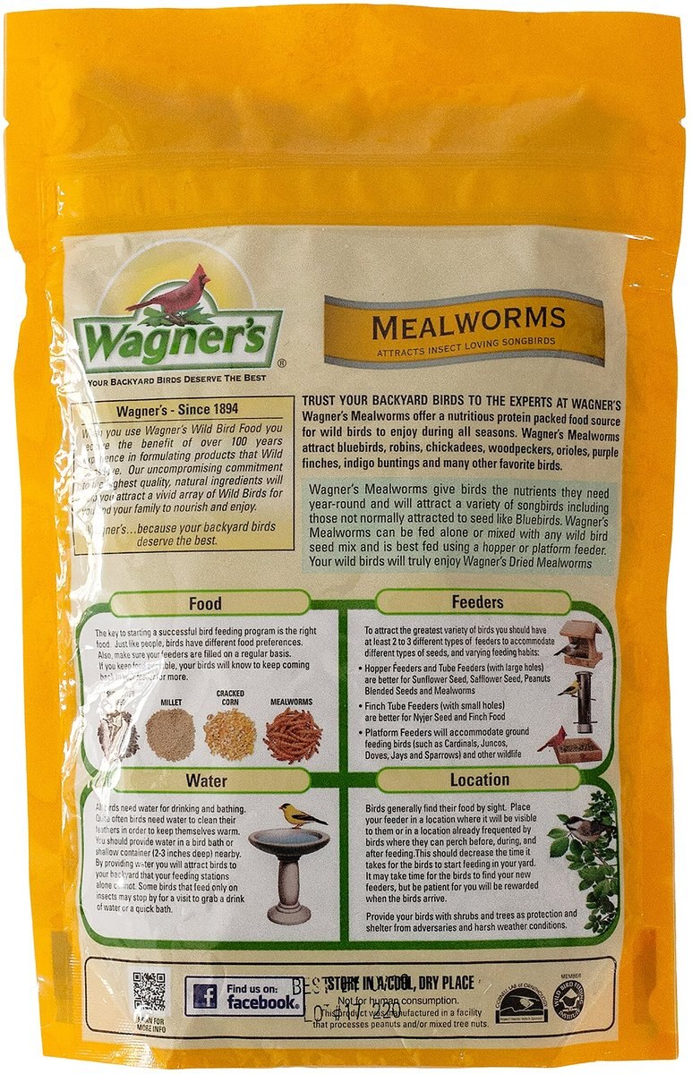 Wagner's Mealworms Wild Bird Food