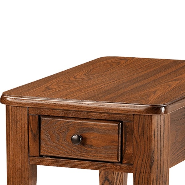 Chromcraft Peter Revington End Table in Walnut Finish