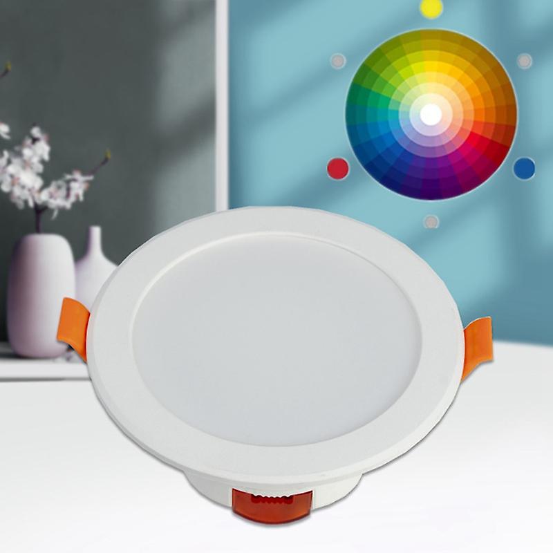 Wifi Smart Downlight Recessed Ceiling Light 7w Rgbcw Colorful Smart Light For Google Home Amazon Ae